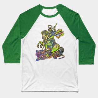 Saint George Artwork Baseball T-Shirt